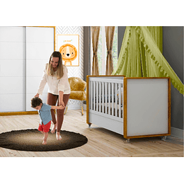 Cuna Tutto 2 Funciones Blanco Caramelo - Retiro Express