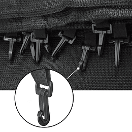 Retiro Express - Cama Elastica Verde Con Techo 12 Pies