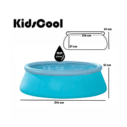 Retiro Express - Piscina Inflable Aqua 8Pies