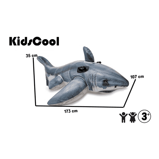 Retiro Express - Flotador Inflable Tiburon