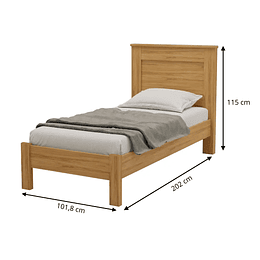 Cama 1 Plaza Munique Camarú