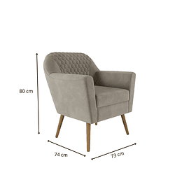 Poltrona Katerine Beige