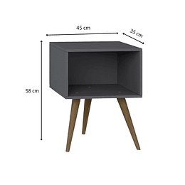 Velador 1001 Retro Gris