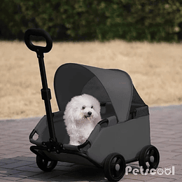 Carro Plegable Para Mascota Black