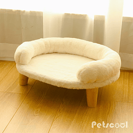 Cama Sofa Blanca Para Mascotas