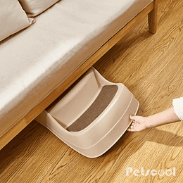 Escalera Plegable Para Mascota Café