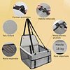 Silla De Auto Gris Para Mascota