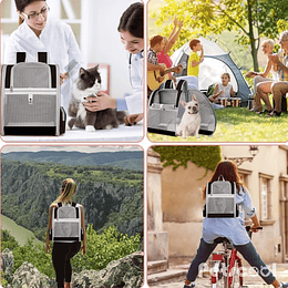 Mochila Transporte Mascota Black