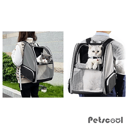 Mochila Transporte Mascota Black