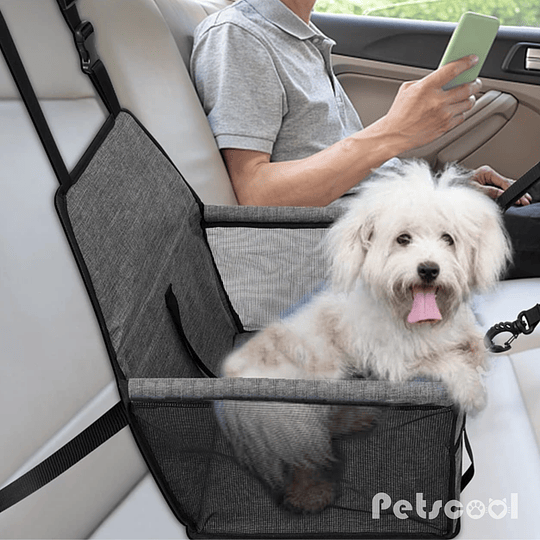 Silla De Auto Gris Para Mascota