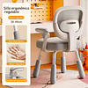 Silla Escritorio Ergonomica Infantil Gris - Preventa 16 de Marzo
