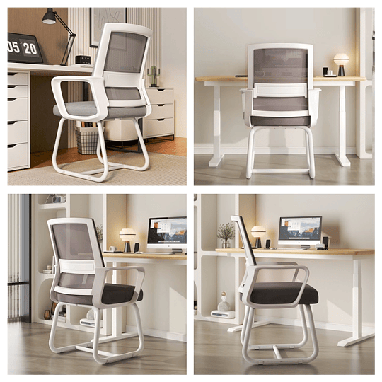 Silla Escritorio Ergonómica Gris -Preventa 16 de Marzo