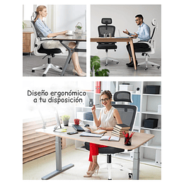 Silla De Escritorio Ergonómica Negra - Preventa 16 de Marzo 