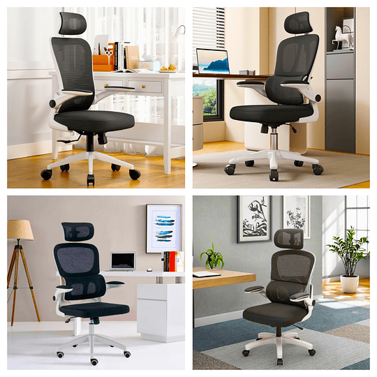 Silla De Escritorio Ergonómica Negra - Preventa 16 de Marzo 