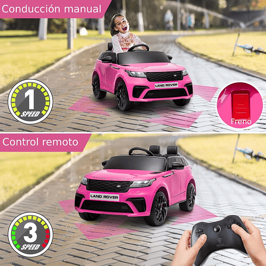 Range Rover Evoque con licencia Rosado