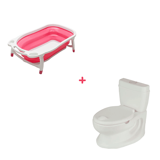 Bañera Plegable + Pelela Aprendizaje