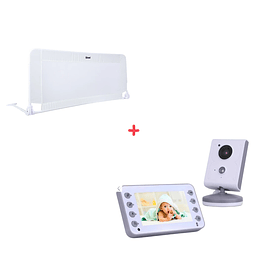 Baranda Seguridad + Monitor Baby Safety 4.3