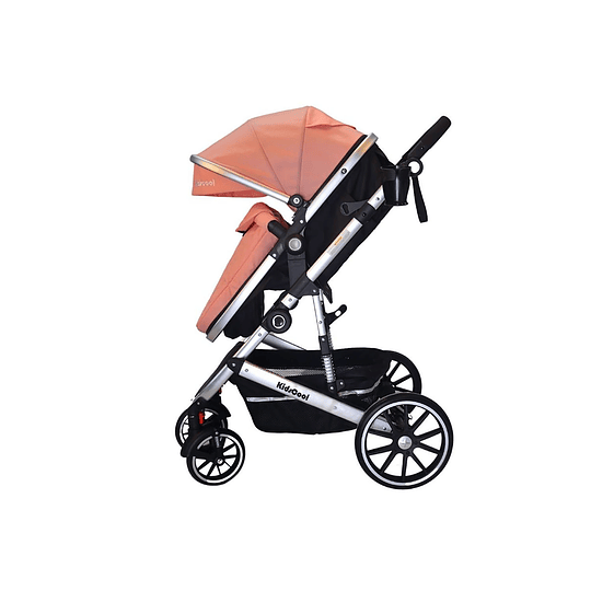 Coche Travel Lux 3 En 1 Kidscool Rosado - Retiro Express