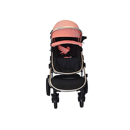 Coche Travel Lux 3 En 1 Kidscool Rosado - Retiro Express