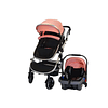 Coche Travel Lux 3 En 1 Kidscool Rosado - Retiro Express