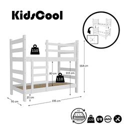 Camarote Essenciale Cr Blanco C/Escalera
