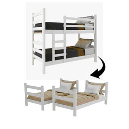 Camarote Essenciale Cr Blanco C/Escalera