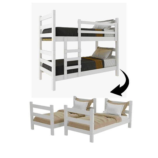 Camarote Essenciale Cr Blanco C/Escalera