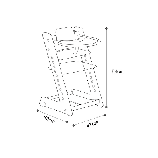 Silla De Comer Milano Rosada