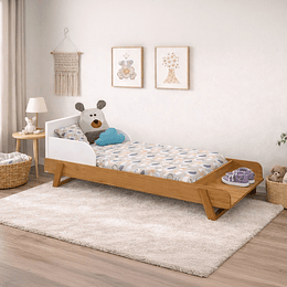Cuna Maxx Multietapas Blanca Eco Wood 