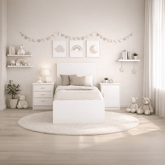 Cuna multi etapas Kippi Blanca