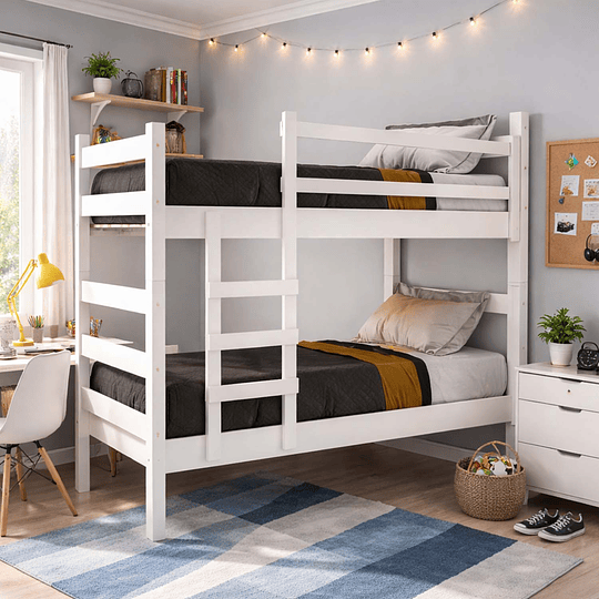 Camarote Essenciale Cr Blanco C/Escalera