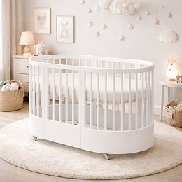 Cuna Progresiva Sognare Blanca