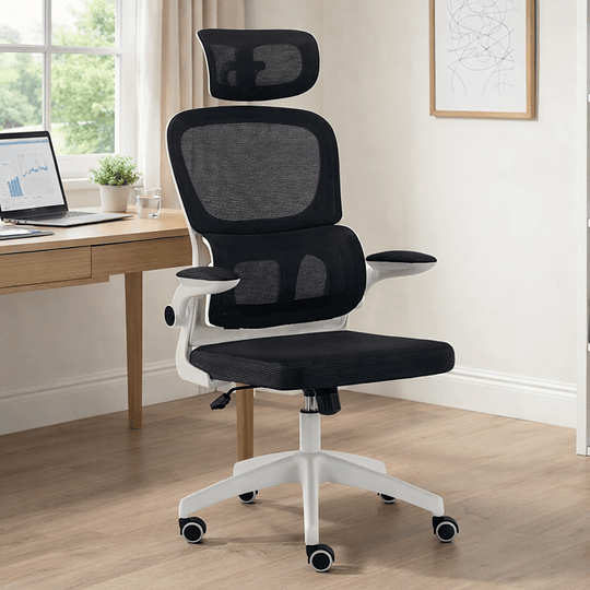 Silla De Escritorio Ergonómica Negra