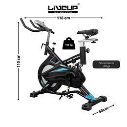 Bicicleta Spinning Blue