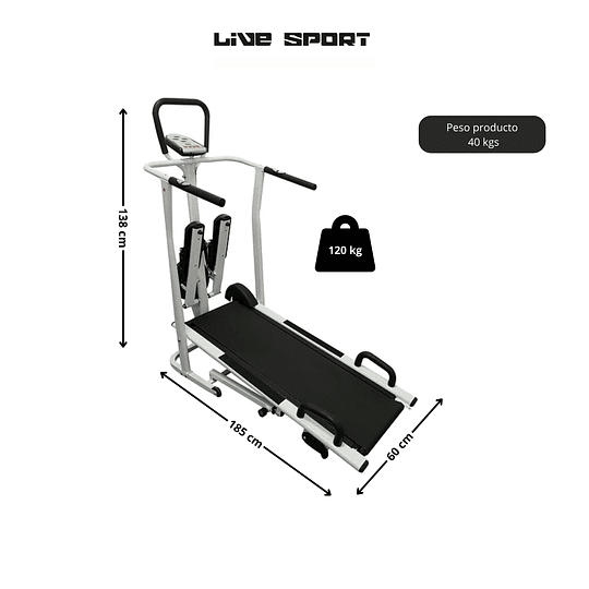 Caminador Multifuncion Manual 8040B