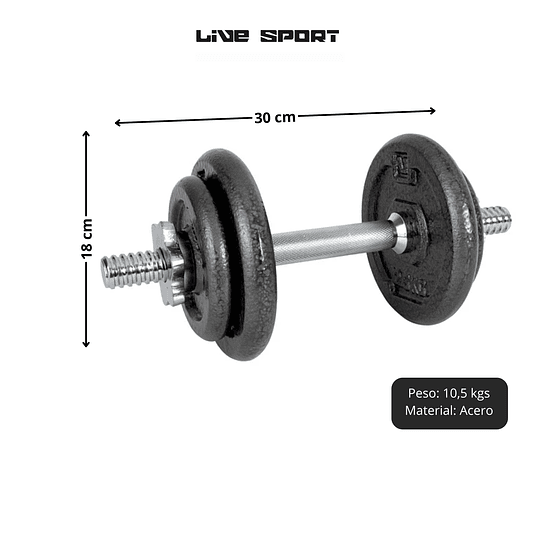 Set Mancuernas Live up 10 KG