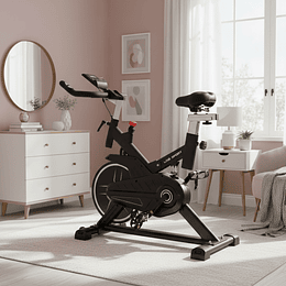 Bicicleta Spinning Magnetica 8kg Negra