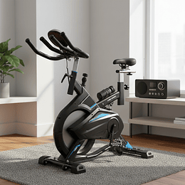 Bicicleta Spinning Magnetica 8kg Negra