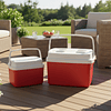 Set cooler Camp 2 piezas rojo 12L Y 5L