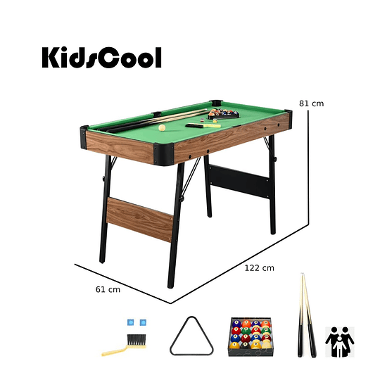 Retiro Express - Mesa De Pool Plegable Tp4868