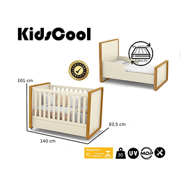 Retiro Express - Cuna Tutto 2 Funciones Beige Caramelo