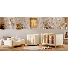 Retiro Express - Cuna Flow 3 Funciones Beige Eco Wood