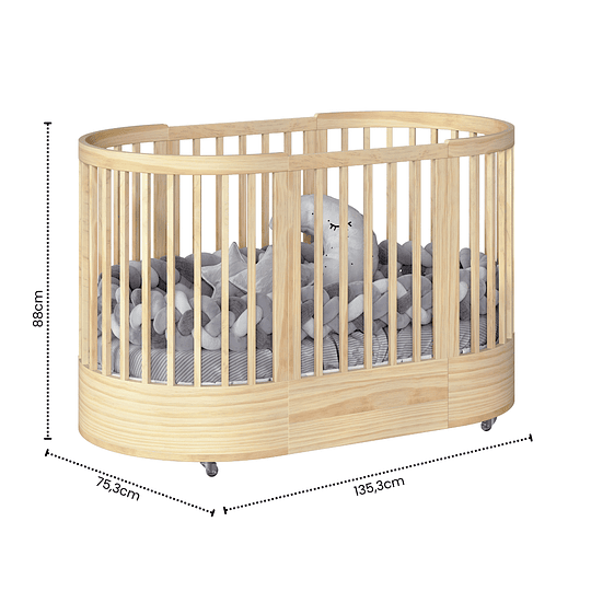 Cuna Progresiva Sognare Madera