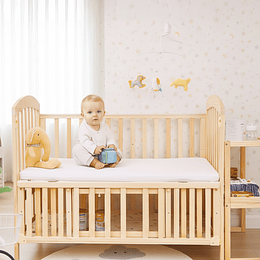 Cuna Evolutiva Madera 5 En 1 - Preventa 16 de Marzo