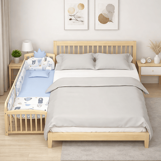 Cuna Evolutiva Madera 5 En 1