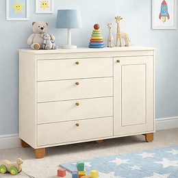 Cómoda Con Puerta Zupi Beige