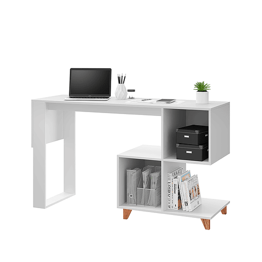 Mesa Escritorio 1007 Aurora Blanco