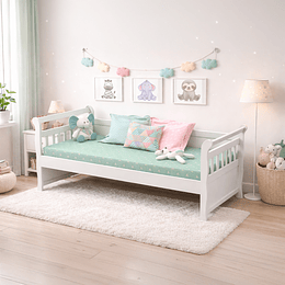 Cama Cuja Blanca Julia 