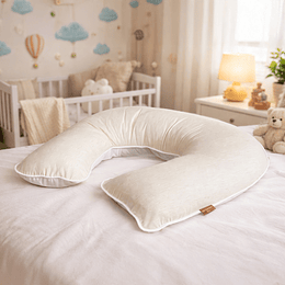Cojin Para Amamantar Beige Kidscool
