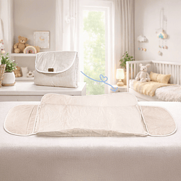 Mudador Portátil Impermeable Beige